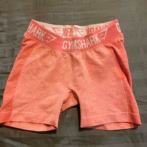 Gymshark coral flex shorts